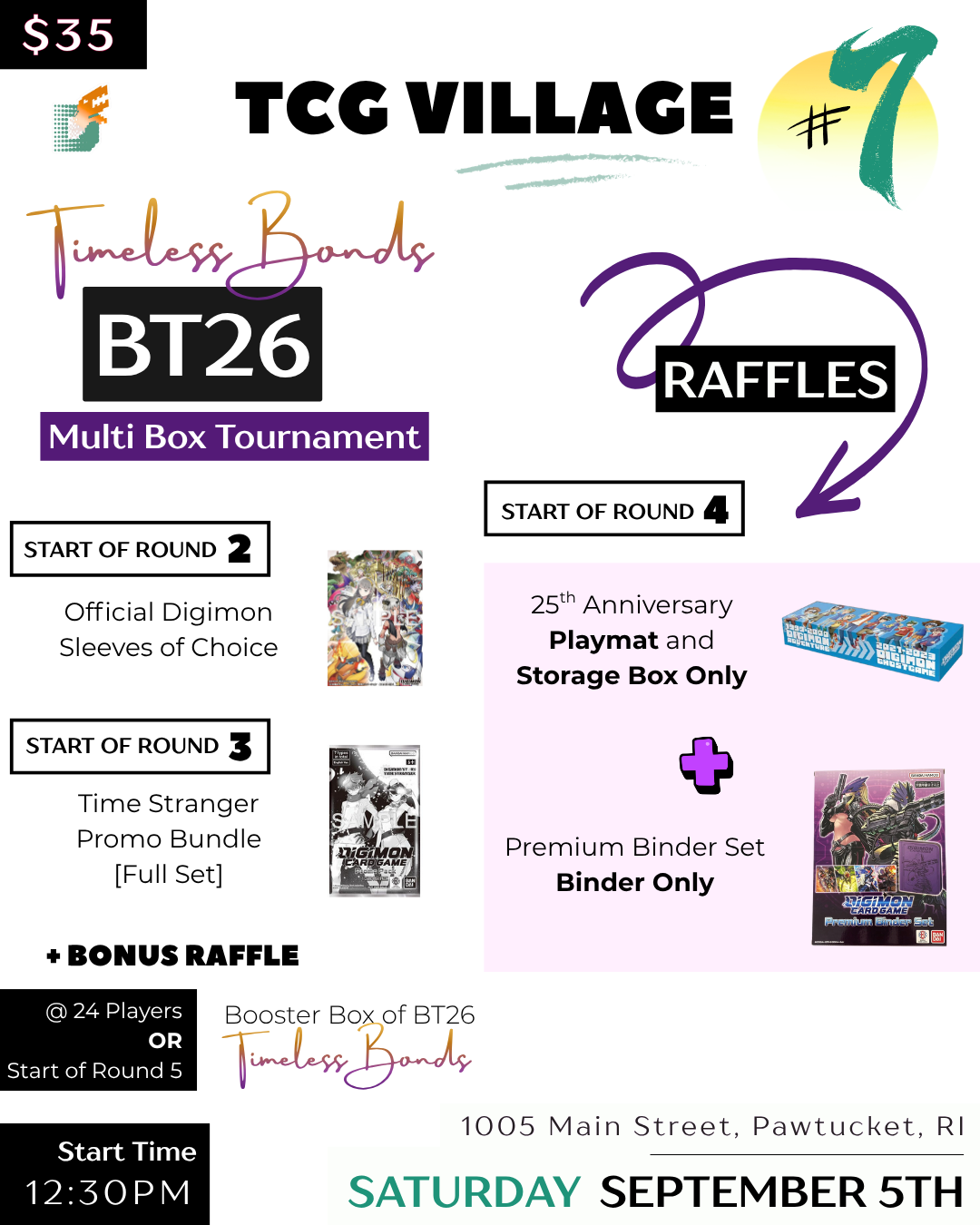 TCGv7 : Digimon : BT-26 Multi Box Tournament