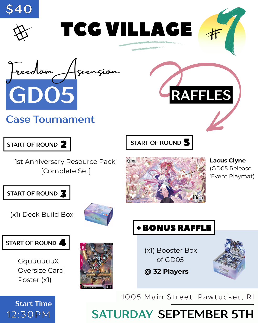 TCGv7 : Gundam : GD-05 Case Tournament