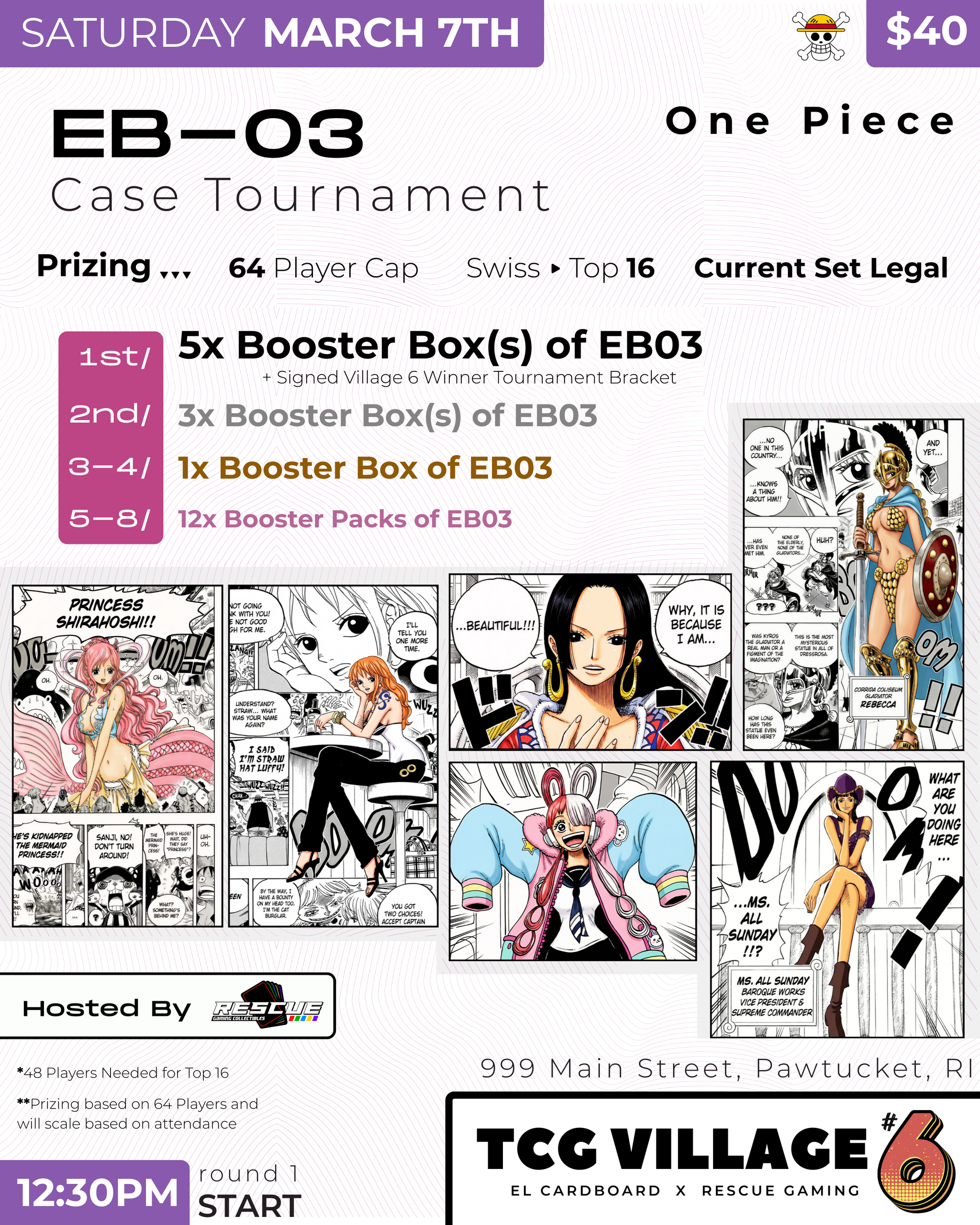 TCGv6 : One Piece : EB-03 Case Tournament
