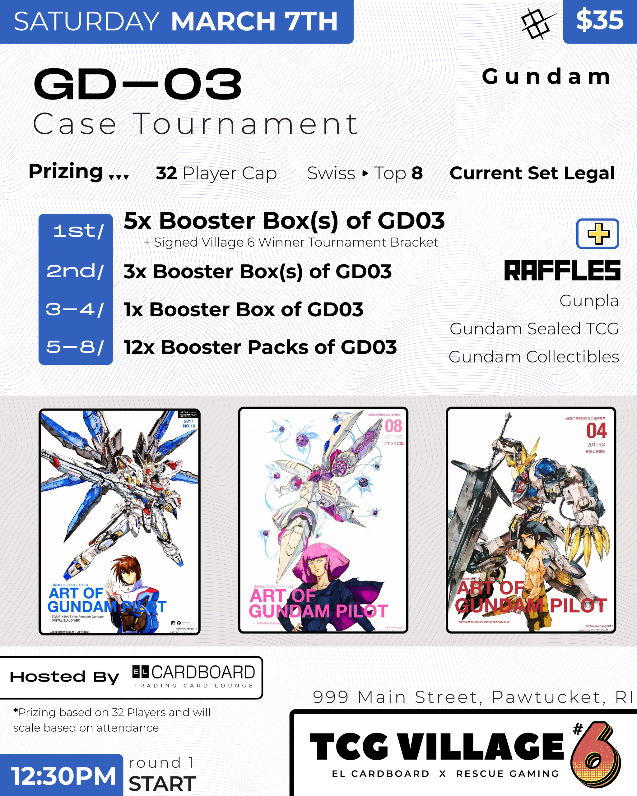 TCGv6 : Gundam : GD-03 Case Tournament