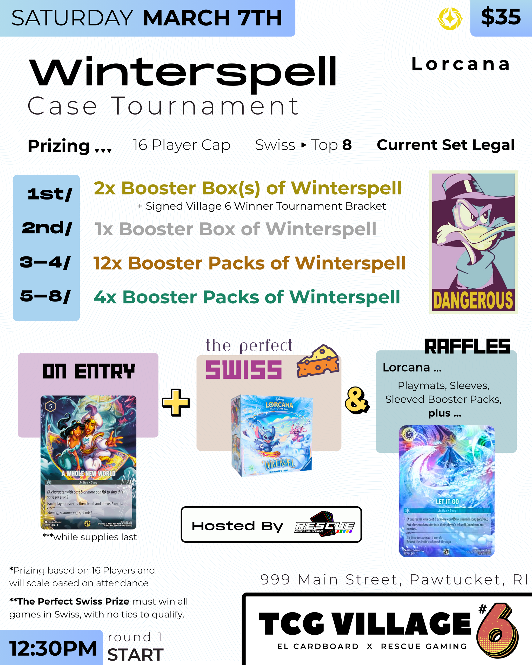 TCGv6 : Lorcana : Winterspell Case Tournament