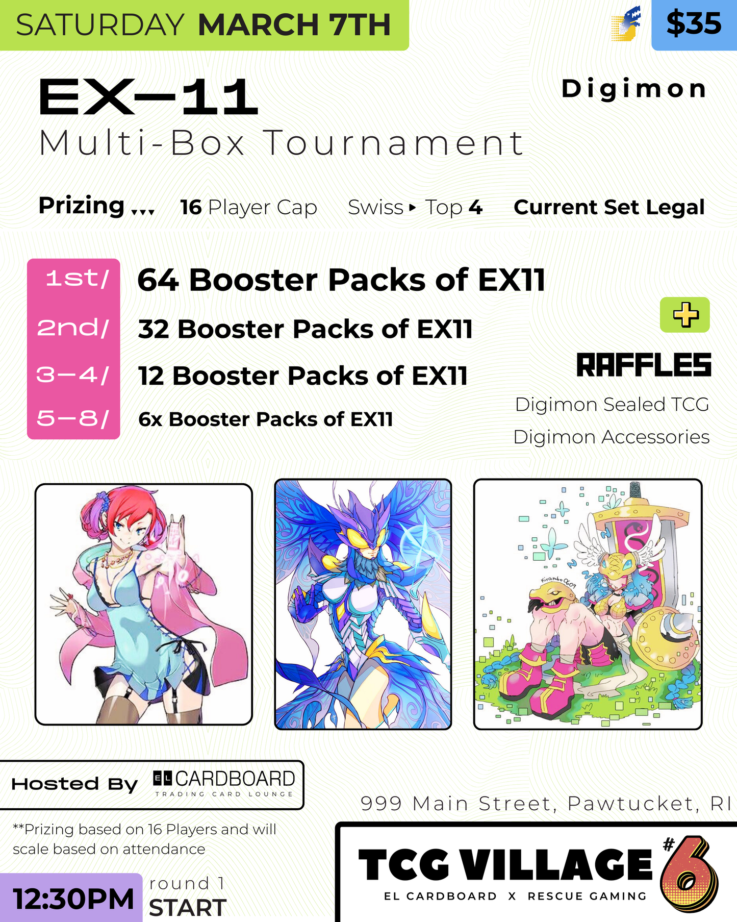 TCGv6 : Digimon : EX-11 Multi-Box Tournament