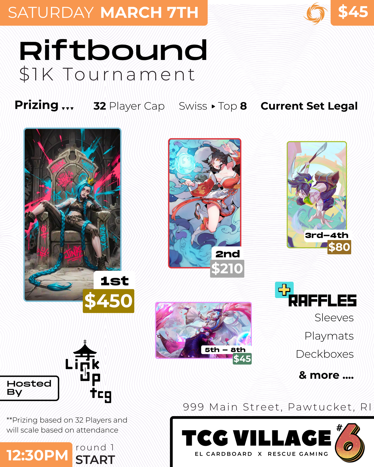 TCGv6 : Riftbound : $1k Tournament
