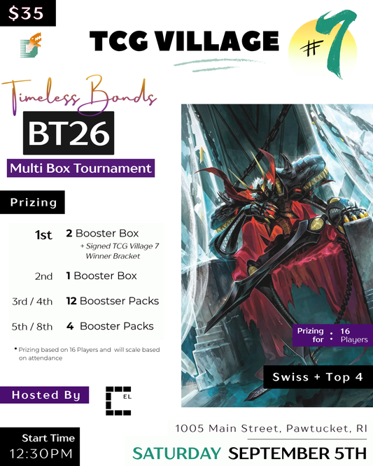 TCGv7 : Digimon : BT-26 Multi Box Tournament