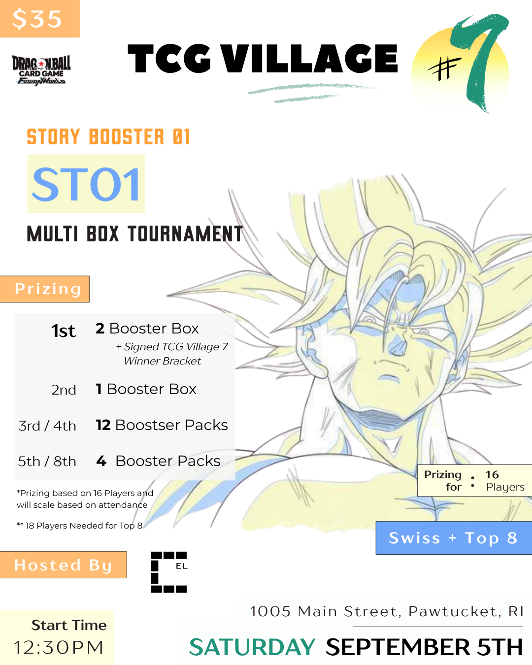 TCGv7 : Fusion World : ST-01 Multi Box Tournament