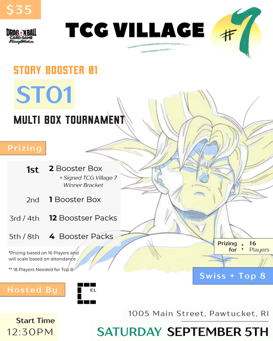 TCGv7 : Fusion World : ST-01 Multi Box Tournament