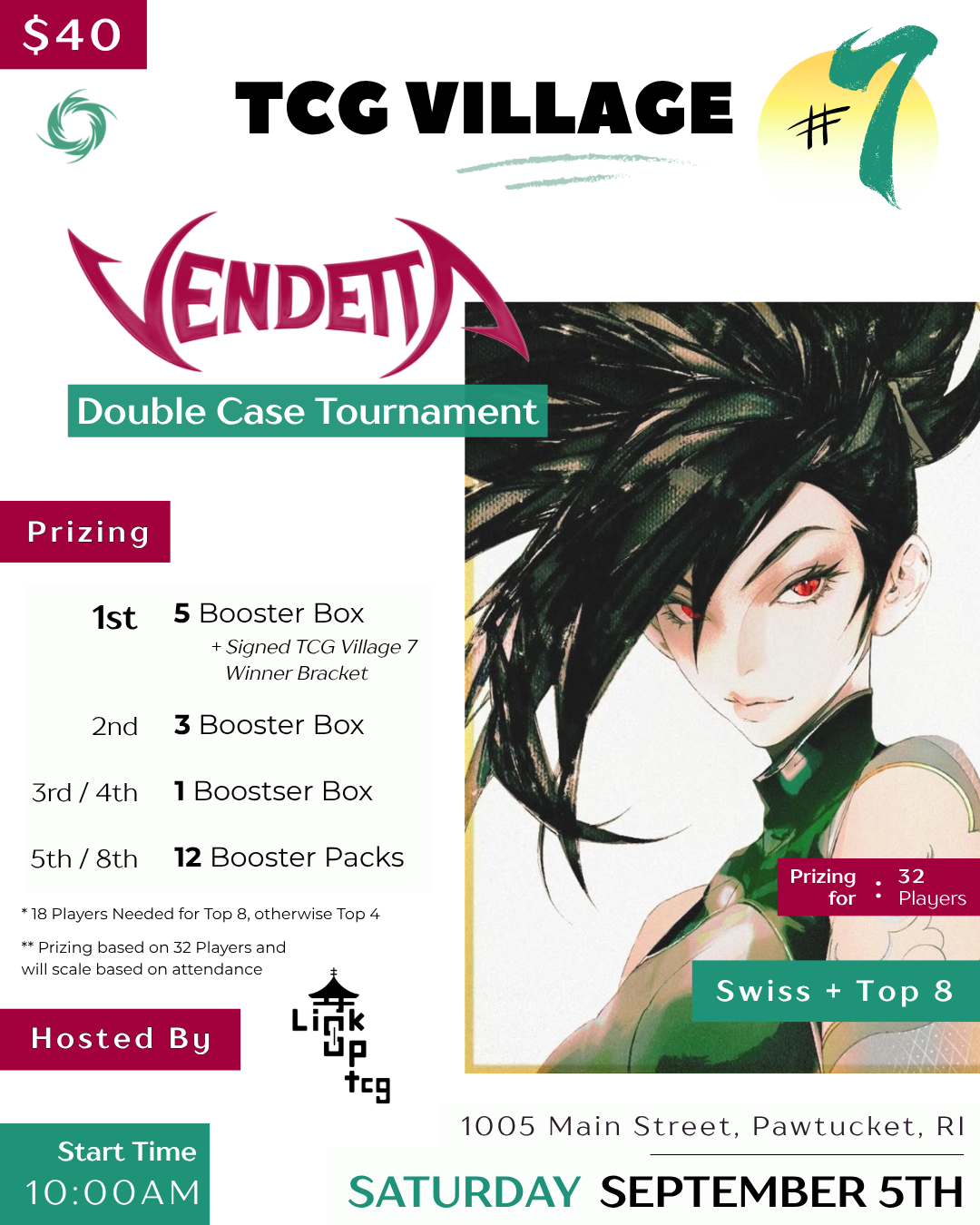 TCGv7 : Riftbound : Vendetta Double Case Tournament